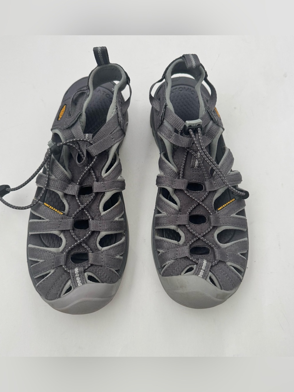 KEEN Gray Waterproof Clearwater CNX Hiking Water Sandals Women’s US 9.5 EU 40